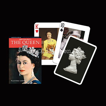 THE QUEEN Collectors' Cards Kortlek PIATNIK