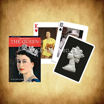 THE QUEEN Collectors' Cards Kortlek PIATNIK