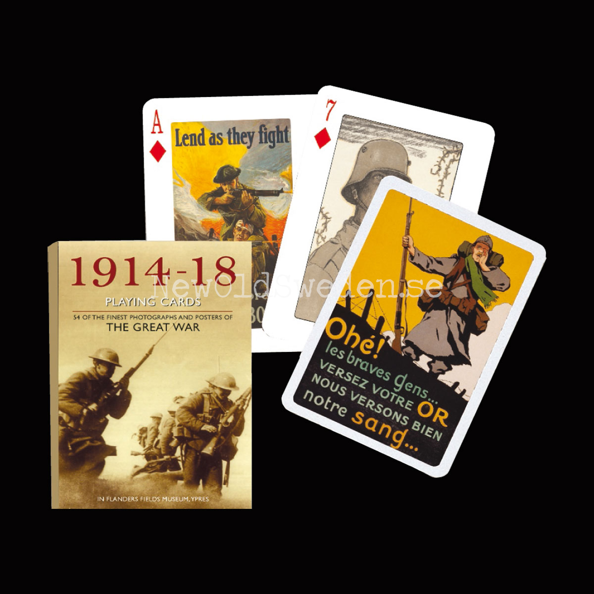 THE GREAT WAR 1914-1918 Collectors' Cards Kortlek PIATNIK