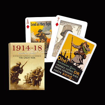 THE GREAT WAR 1914-1918 Collectors' Cards Kortlek PIATNIK