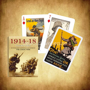 THE GREAT WAR 1914-1918 Collectors' Cards Kortlek PIATNIK