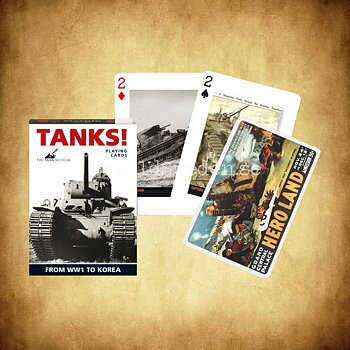 TANKS Collectors' Cards Kortlek PIATNIK