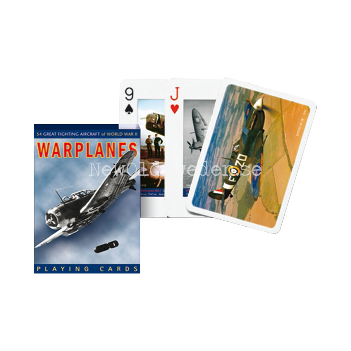 WARPLANES Collectors' Cards Kortlek PIATNIK - 3