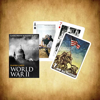 WORLD WAR II Collectors' Cards Kortlek PIATNIK