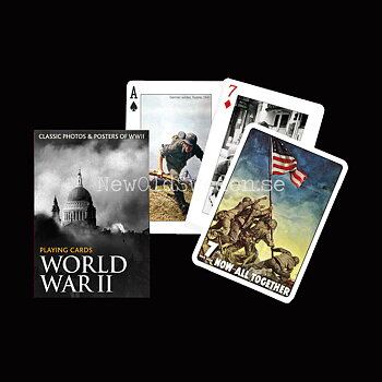 WORLD WAR II Collectors' Cards Kortlek PIATNIK