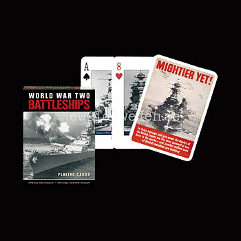 BATTLESHIPS Collectors' Cards Kortlek PIATNIK