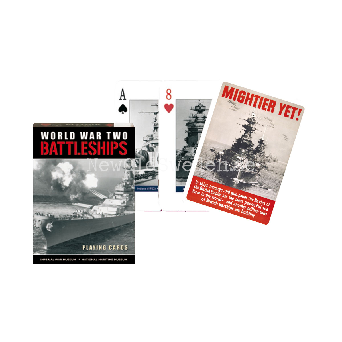 BATTLESHIPS Collectors' Cards Kortlek PIATNIK - 3