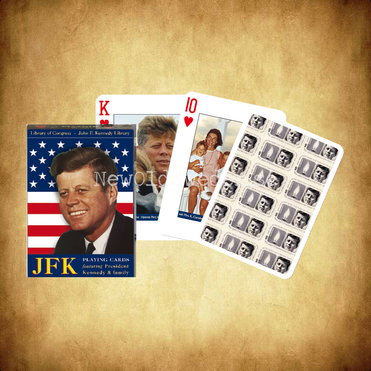 JFK KENNEDY Collectors' Cards Kortlek PIATNIK - 2