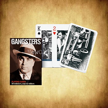 GANGSTERS Collectors' Cards Kortlek PIATNIK