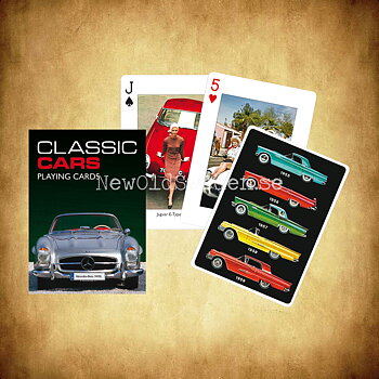 CLASSIC CARS Collectors' Cards Kortlek PIATNIK