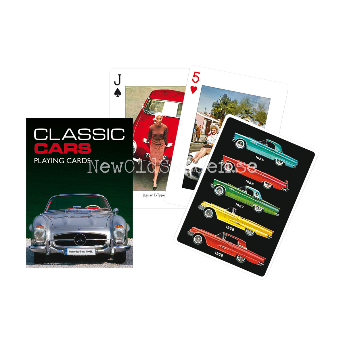 CLASSIC CARS Collectors' Cards Kortlek PIATNIK - 3