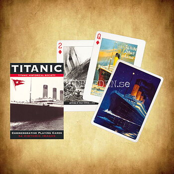 TITANIC Collectors' Cards Kortlek PIATNIK