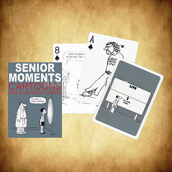 SENIOR MOMENTS Collectors' Cards Kortlek PIATNIK