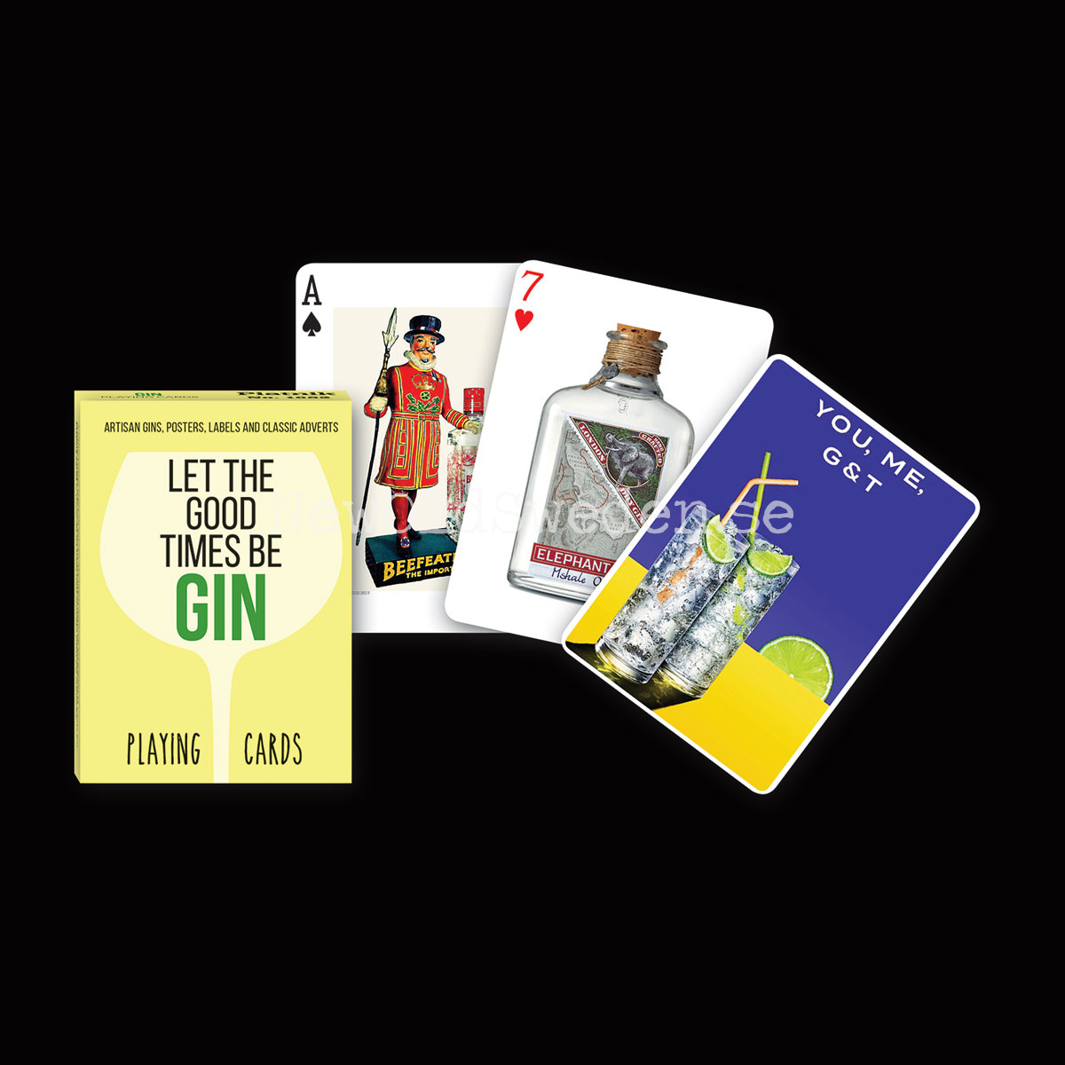 GIN Collectors' Cards Kortlek PIATNIK