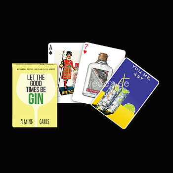 GIN Collectors' Cards Kortlek PIATNIK