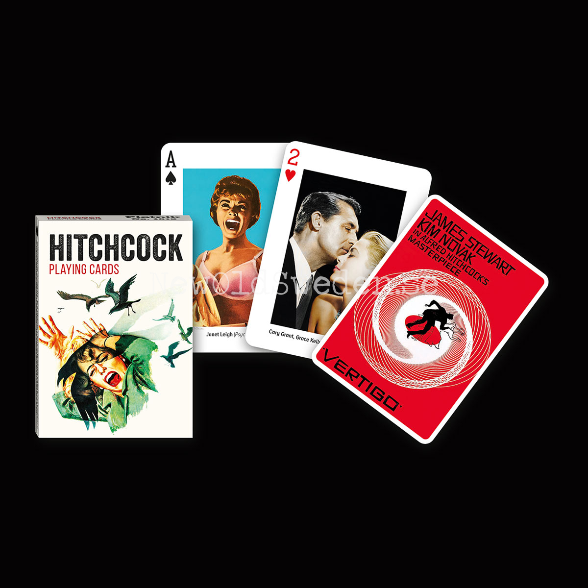 HITCHCOCK Collectors' Cards Kortlek PIATNIK **