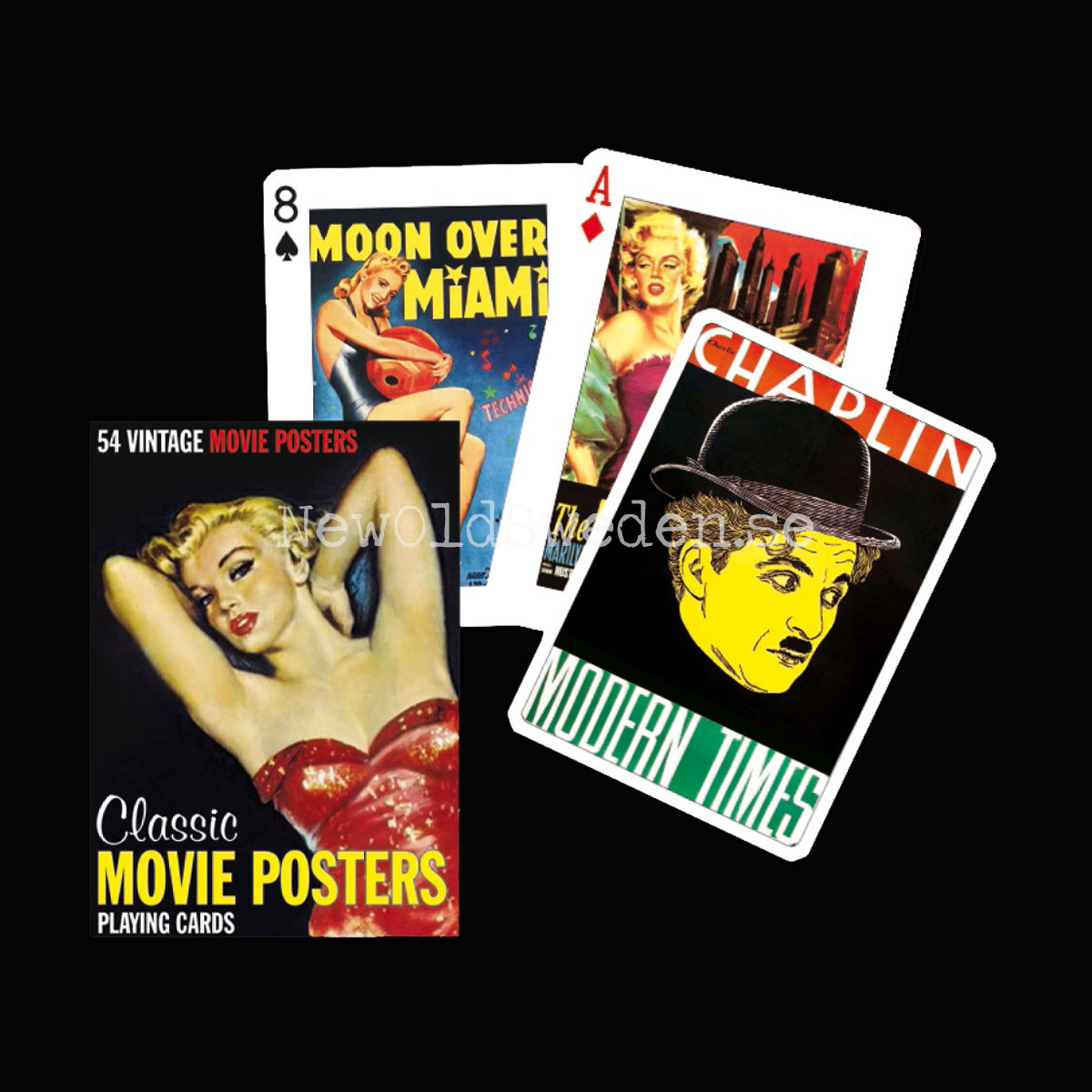 MOVIE POSTERS Collectors' Cards Kortlek PIATNIK **