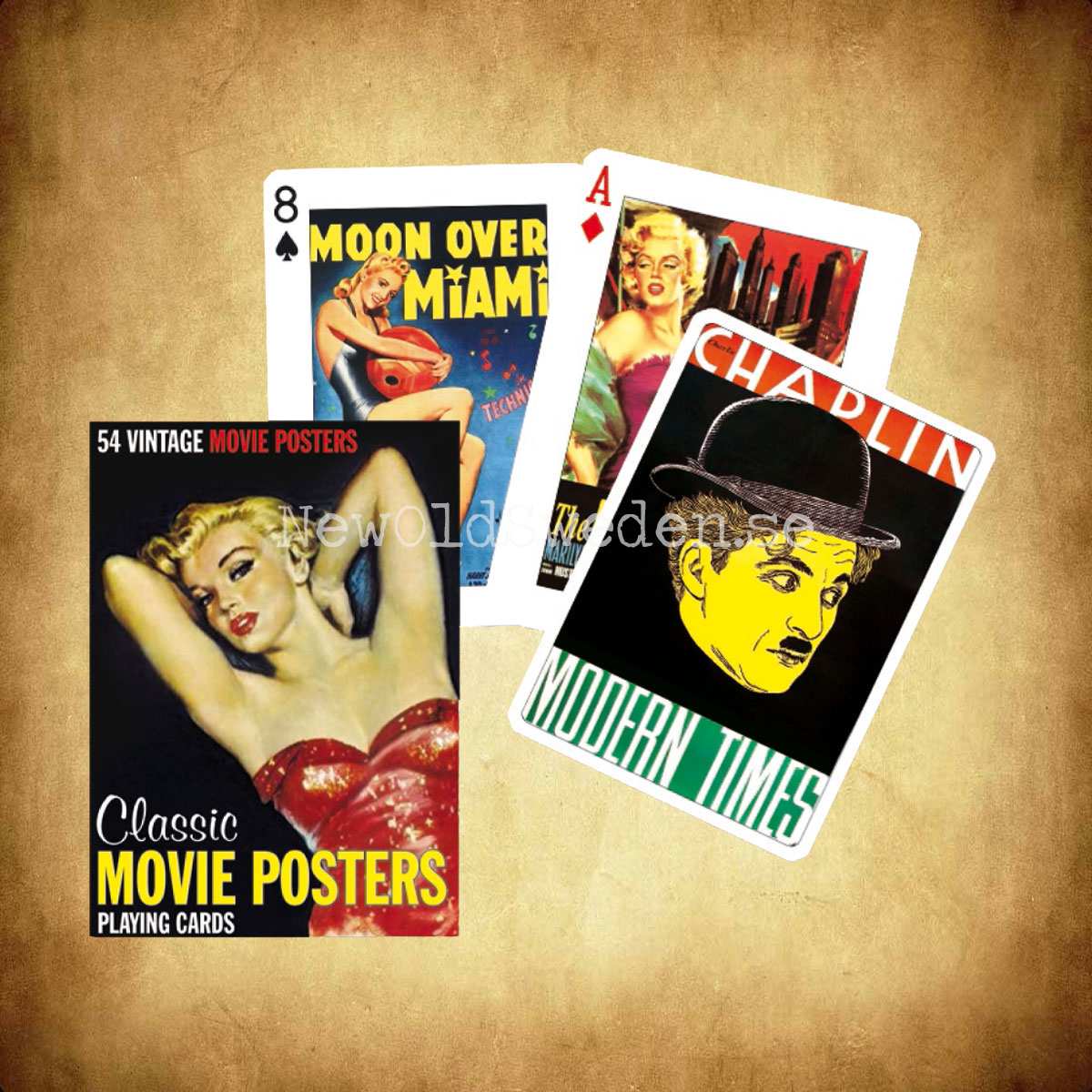MOVIE POSTERS Collectors' Cards Kortlek PIATNIK ** - 2