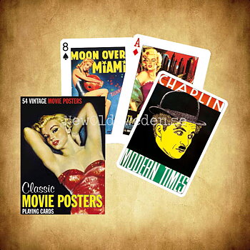 MOVIE POSTERS Collectors' Cards Kortlek PIATNIK **