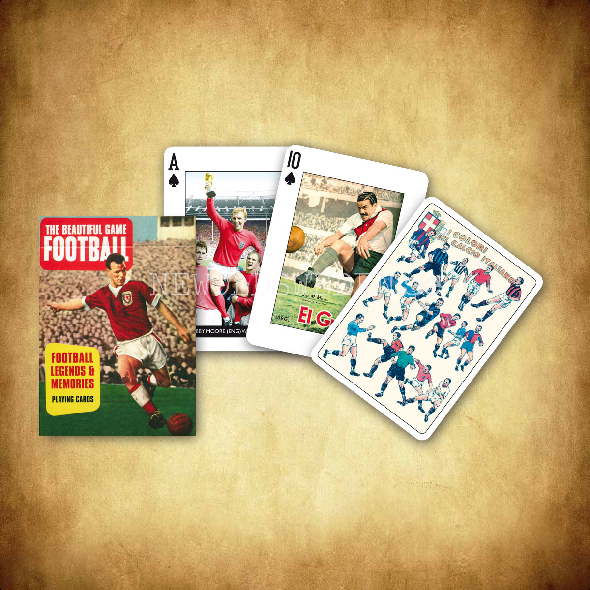 FOOTBALL LEGENDS Collectors' Cards Kortlek PIATNIK - 2