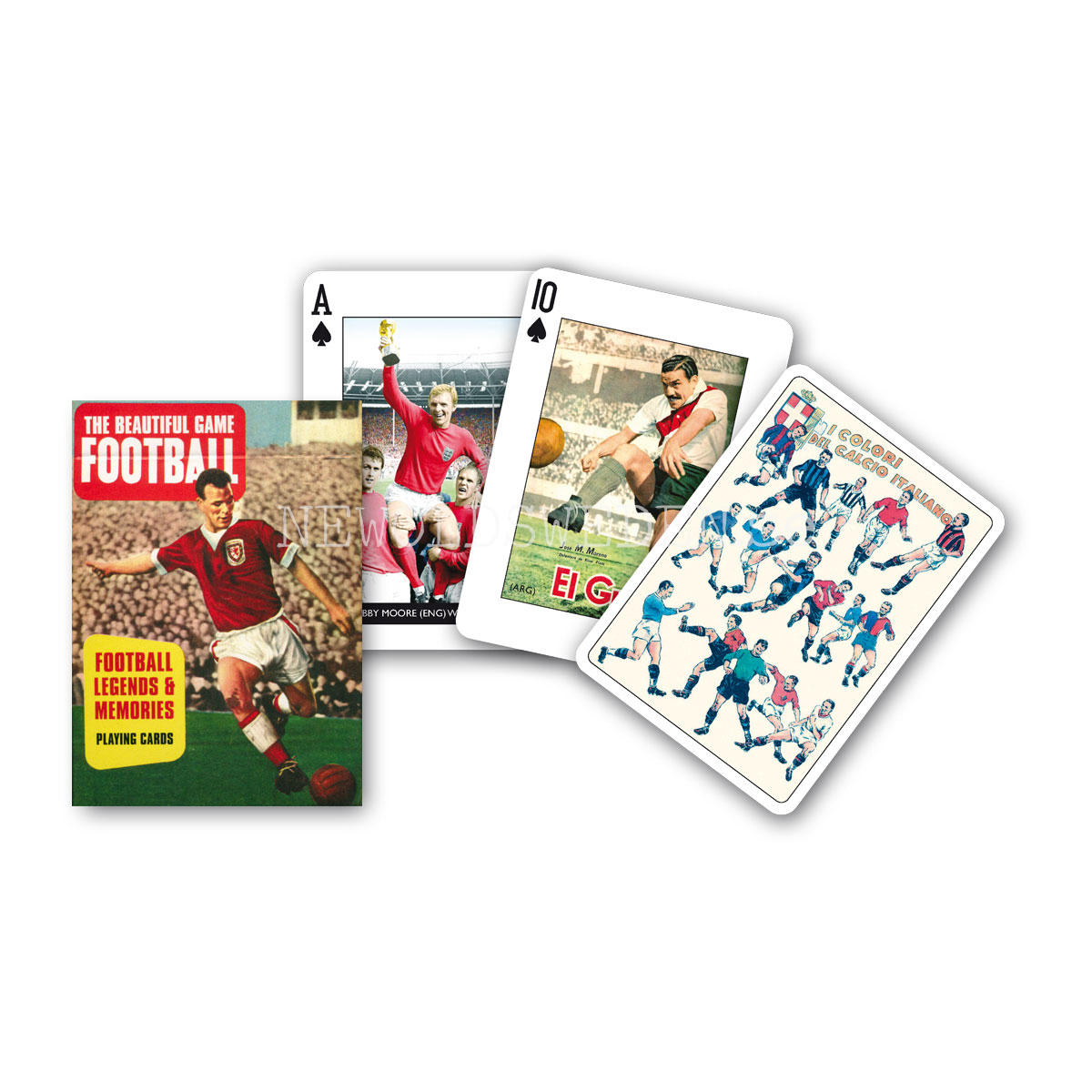 FOOTBALL LEGENDS Collectors' Cards Kortlek PIATNIK - 3