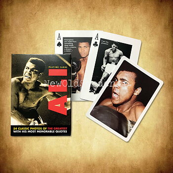 MUHAMMAD ALI Collectors' Cards Kortlek PIATNIK