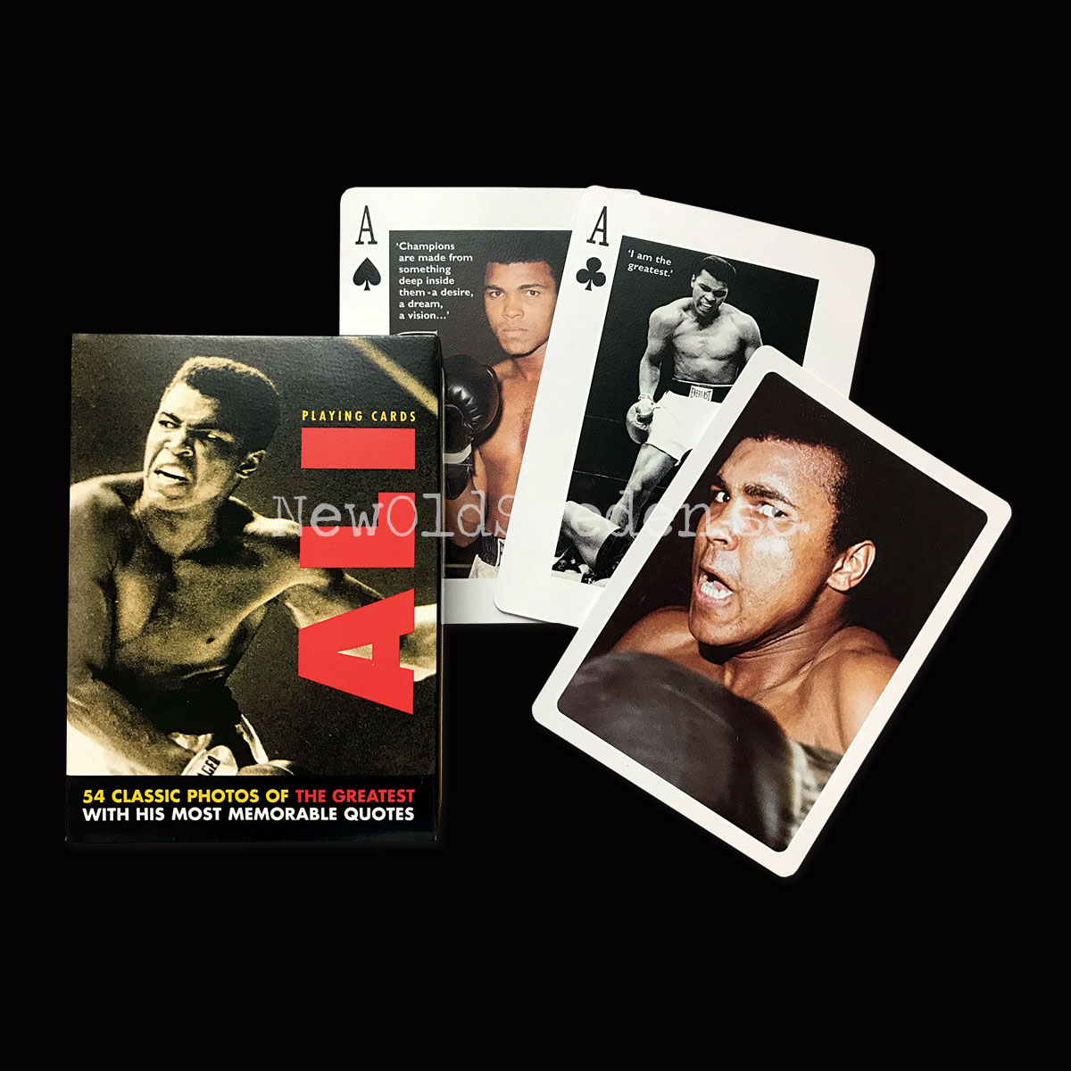 MUHAMMAD ALI Collectors' Cards Kortlek PIATNIK