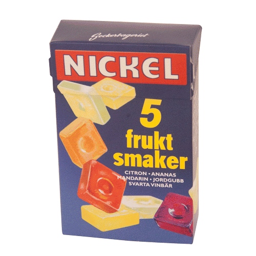 Nickel "frukt" - Sockerbageriet