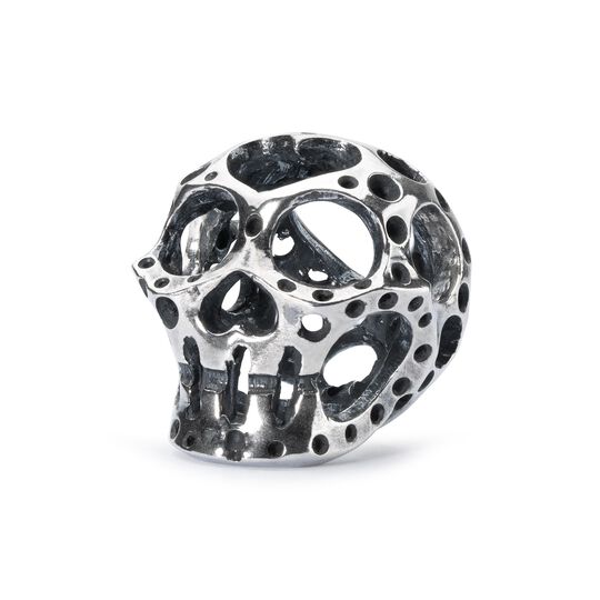 Trollbeads Mexican Sugar Skull silverkula 