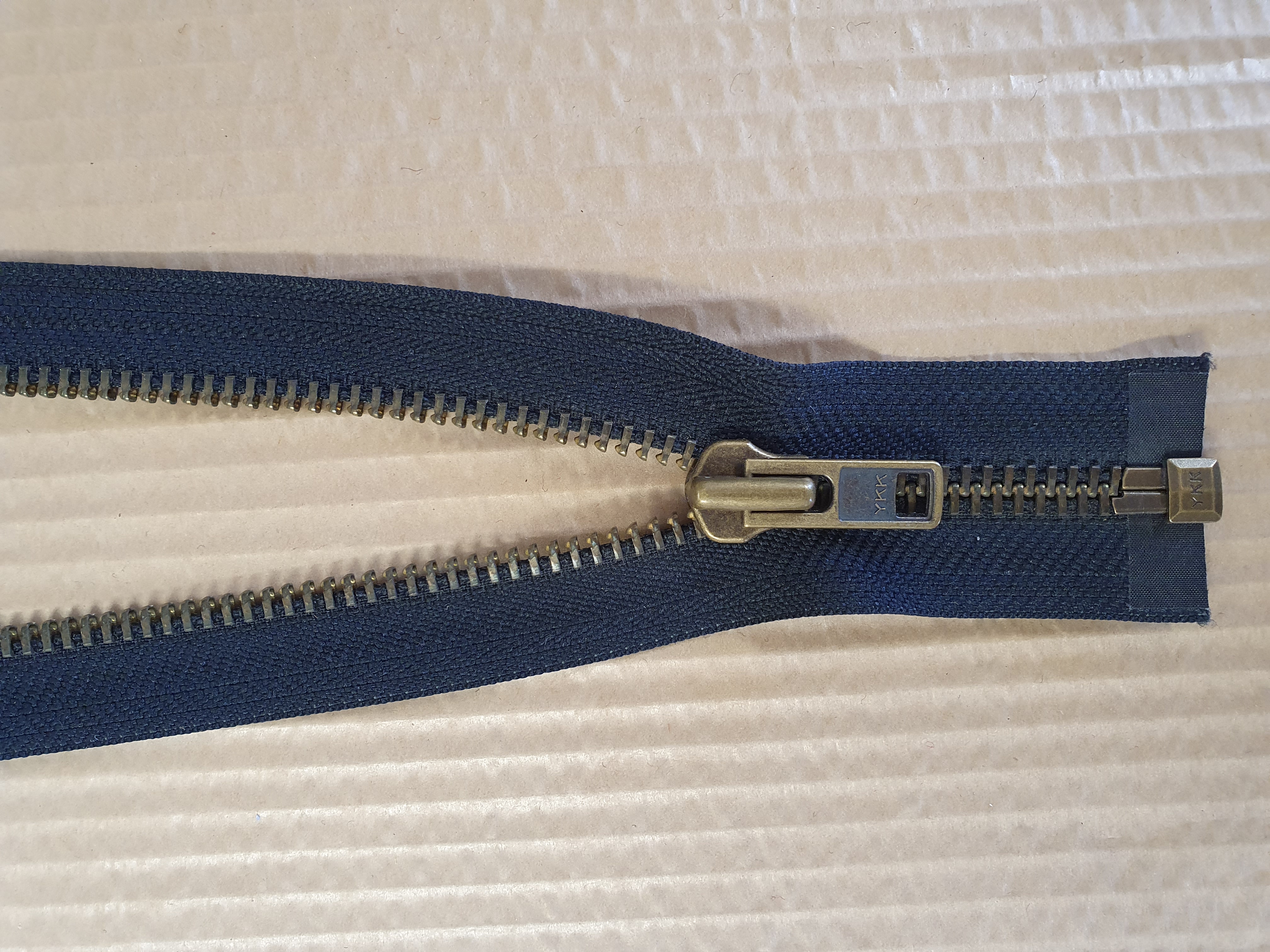 Blixtlås MGKBO-86  75 cm fg Svart 
