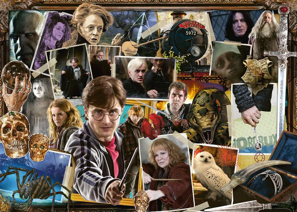 Harry Potter vs Voldemort 1000 Bitar Ravensburger