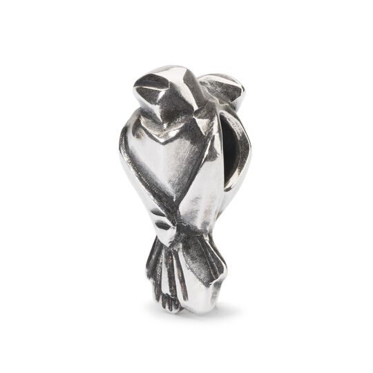 Trollbeads Lovebirds silverkula 