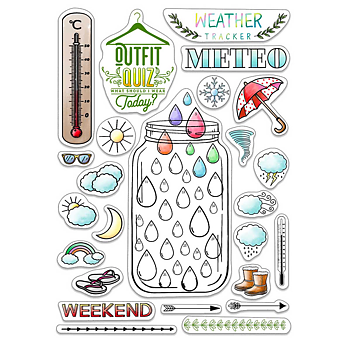 Ciao Bella - BuJo Weather - Clearstamps set 6x8"