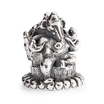Trollbeads Ganesha silverkula 