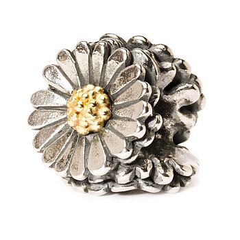 Trollbeads Daisy silverkula 