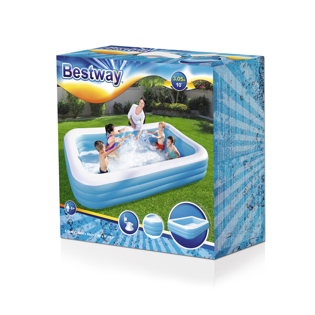 Bestway Deluxe blue pool 305x183cm - Robbis Hobby Shop