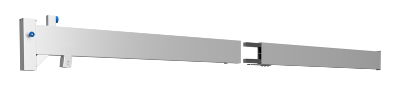 Bockkran 1000 kg Flyttbar i aluminium - 3