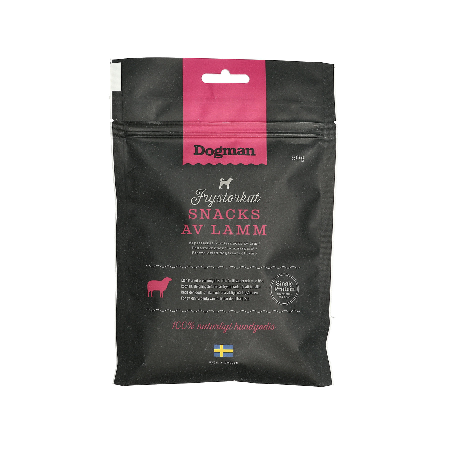 Dogman Freeze-Dried Lamb Treats 50 g - 3