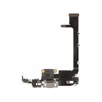 Original iPhone 11 Pro Max Laddkontakt  - Silver