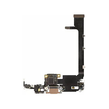 Original iPhone 11 Pro Max Laddkontakt- Guld
