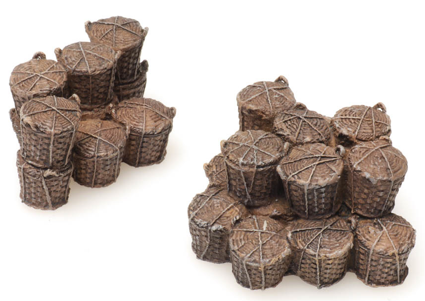 Fiskkorgar (26 x 21 mm + 26 x 16 mm)