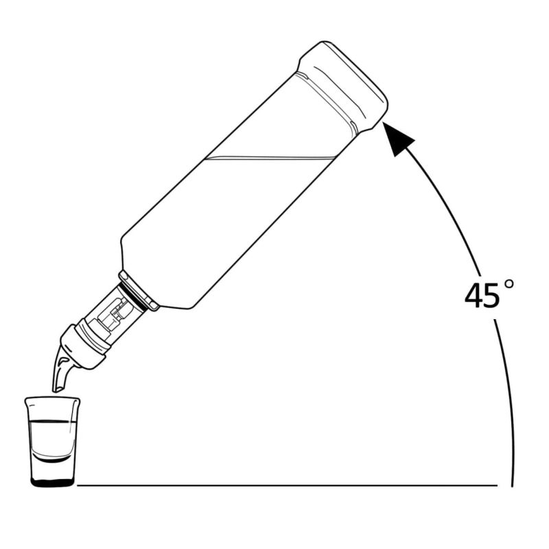 Doseringskork - 3 cl - 3