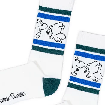 Mumin Retro herrstrumpor - Mumintrollet, vit