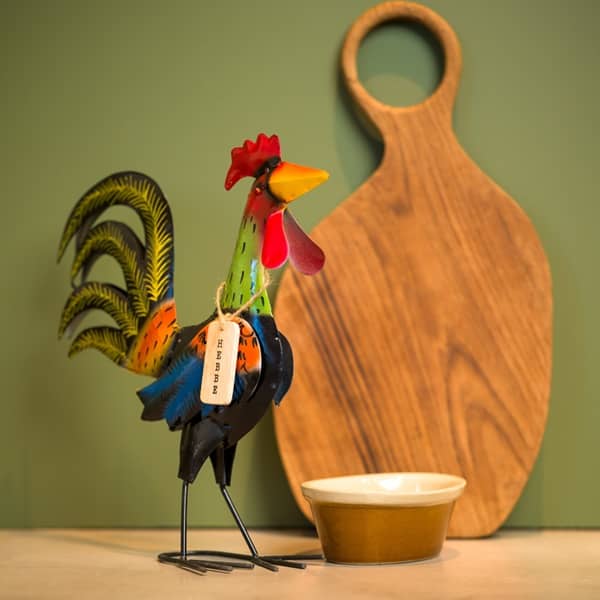 Hebbe - tupp i hamrad plåt, 30 cm