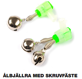 Ålbjällra (nappindikator) med skruvfäste