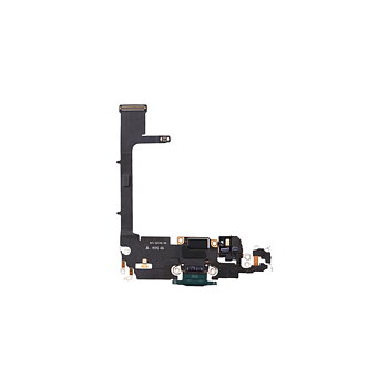 Original iPhone 11 Pro Laddkontakt Med Flex - Grön