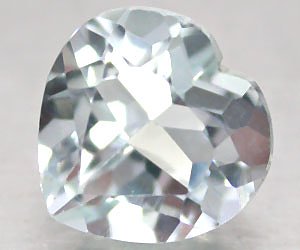 Piedra preciosa de aguamarina natural de gran lujo de 2,17 quilates