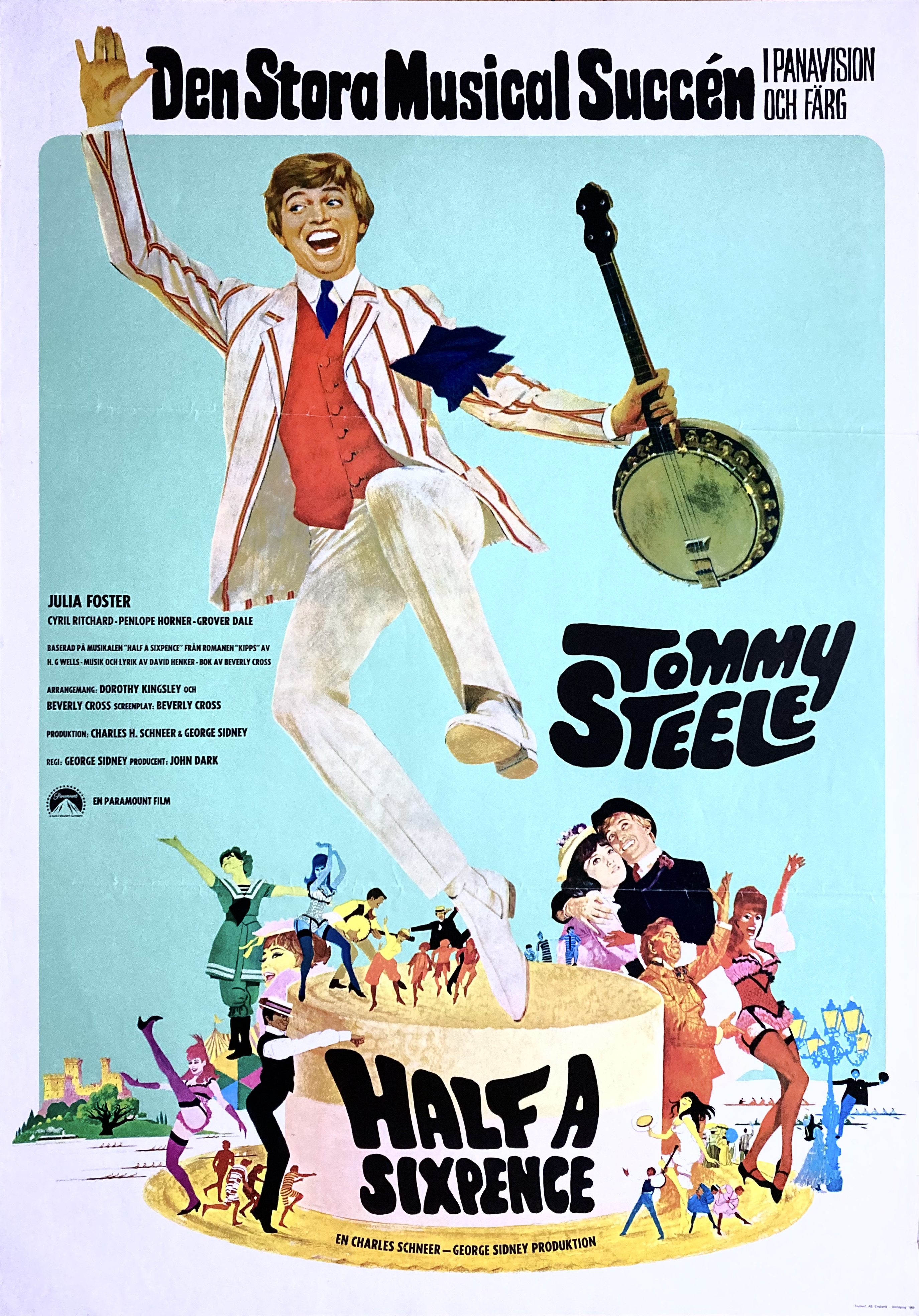 TOMMY STEELE - HALF A SIXPENCE (1967)