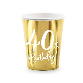 PAPPERSMUGGAR | 40 | Guld