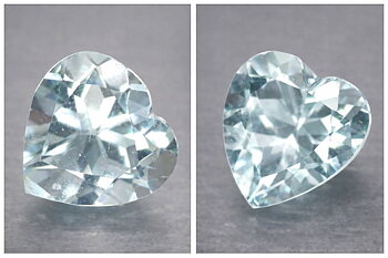 Piedra preciosa de aguamarina natural súper hermosa de 2,23 ct